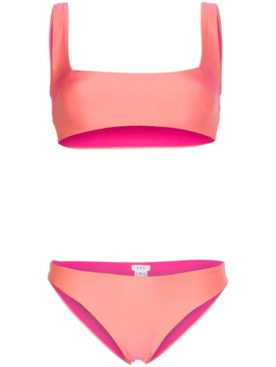 Ack Vela Amarena Square Neck Bikini - 粉色 In Pink