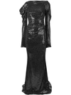 TALBOT RUNHOF MIRRORED LONG DRESS