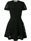 VALENTINO CUT WORK EMBROIDERED DRESS