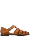 Church's Fisherman Leather Sandals In Brown