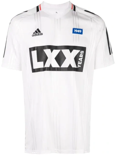 Adidas Football 70a Tr Football Jersey In White