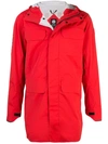Canada Goose Seawolf Rain Jacket In Red