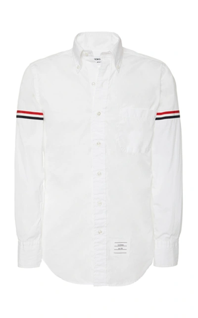 Thom Browne Classic Button-down Shirt In White