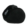 180s Chenille Wrap Around Earmuffs In Black