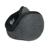 180s Chesterfield Wool Wrap Around Earmuffs In Gray