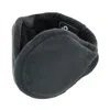 180s Tuckerman Leather Suede Wrap Around Earmuffs In Gray