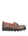 181 Woman Loafers Brown Size 11 Soft Leather