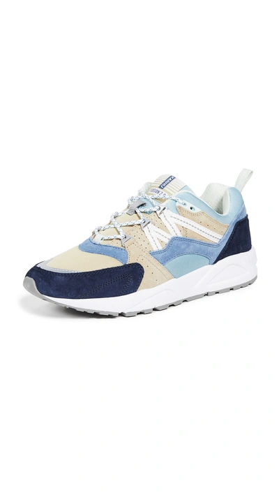 Karhu Fusion 2.0 Suede And Mesh Trainers In Multicolor