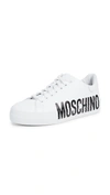 MOSCHINO SIDE LOGO SNEAKERS