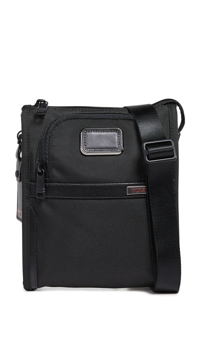 Tumi Alpha Small Pocket Bag In Black