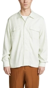 Our Legacy Chamois Shirt In Dirty White
