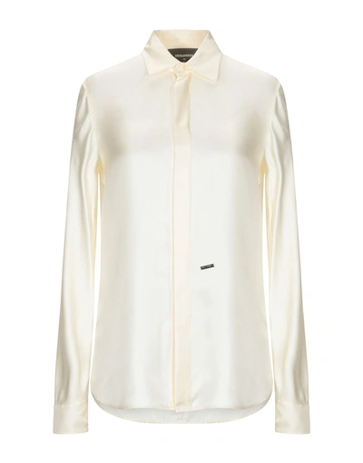 Dsquared2 Shirts In White