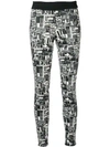 CAMBIO GRAPHIC PRINT TROUSERS