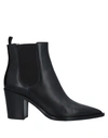 Gianvito Rossi 75mm Elasticated Pointed Toe Boots In Black
