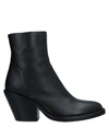 ANN DEMEULEMEESTER ANKLE BOOTS,11668934LG 7