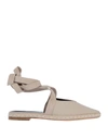 Jw Anderson Suede-trimmed Canvas Espadrilles In Beige