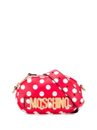 Moschino Polka Dot Belt Bag - 红色 In Red
