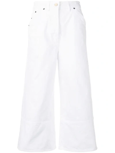 Jacquemus 白色“le Jean”牛仔裤 In 70100 White