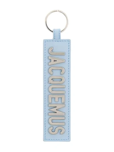 Jacquemus Logo Keychain - 蓝色 In Blue