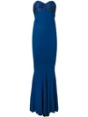 ALEXANDRE VAUTHIER FITTED STRAPLESS GOWN