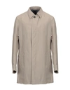 BUGATTI BUGATTI MAN OVERCOAT & TRENCH COAT BEIGE SIZE 38 POLYESTER, COTTON,41869462UA 4