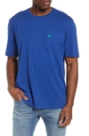 Tommy Bahama 'new Bali Sky' Original Fit Crewneck Pocket T-shirt In Dk Cobalt