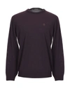 Roberto Cavalli Sweaters In Dark Purple