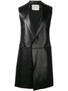 ALIX SLEEVELESS MIDI COAT