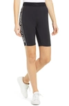 PAM & GELA LOGO SIDE STRIPE BIKE SHORTS,LL1096