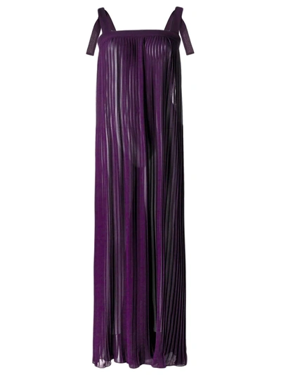 Adriana Degreas 超长礼服 - 紫色 In Purple
