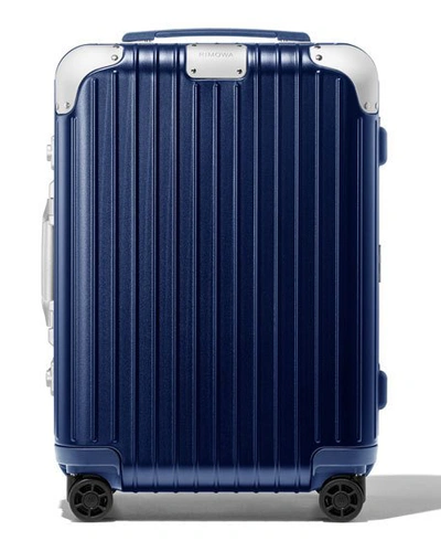 Rimowa Hybrid Cabin Spinner Luggage In Matte Blue