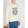 LOEWE Anagram logo cotton-jersey sweatshirt