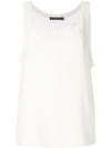 ALEXANDER MCQUEEN LAYERED NECKLINE waistcoat TOP