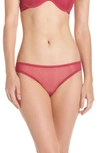 On Gossamer Mesh Hip Bikini In Radiant Orchid