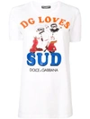 DOLCE & GABBANA GRAPHIC PRINT T-SHIRT