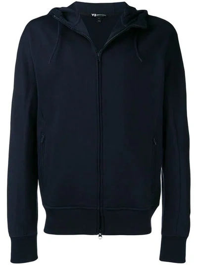 Y-3 Classic Zipped Hoodie - 蓝色 In Blue