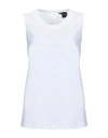 Armani Exchange Tops In White