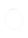 ZOË CHICCO 14KT YELLOW GOLD MARQUISE DIAMOND NECKLACE