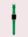 KATE SPADE green silicone 38/40mm Apple Watch® strap,796483437388