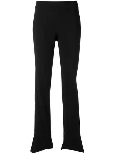 Adriana Degreas Flared Trousers In Black