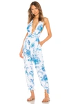 AGUA BENDITA AGUA BENDITA X REVOLVE JOSIE JUMPSUIT IN WHITE.,AGUA-WC7