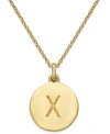 Kate Spade One In A Million Initial Pendant Necklace In X
