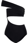 ALIX SHELBOURNE CONVERTIBLE ONE-SHOULDER CUTOUT SWIMSUIT,3074457345619758832