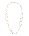 POMELLATO 18K ROSE GOLD GRADUATED LINK NECKLACE, 43",PROD220010041