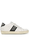 LEATHER CROWN LEATHER CROWN ICONIC SNEAKERS - 白色