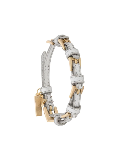 Coup De Coeur Buckle Bracelet In Grey