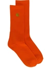 CARHARTT LOGO RIBBED SOCKS