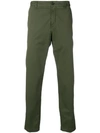 WHITE SAND GREEN CASUAL CHINOS