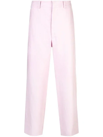 Sankuanz Linen Trousers - Pink In Pink