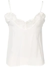 IRO EMBROIDERED LACE SLIP TOP